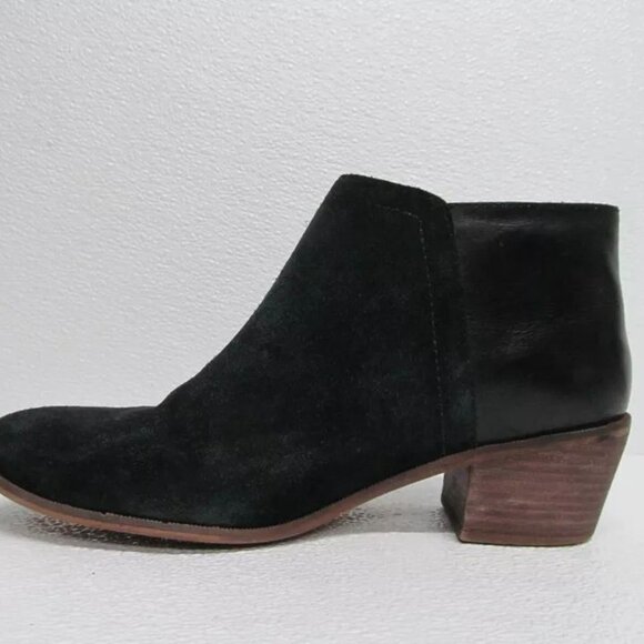 Madewell The Cait Boot Suede Leather Ankle Boot Size 11 - Picture 3 of 9
